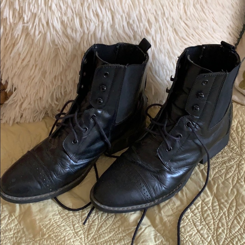 English lace riding boots 9.5